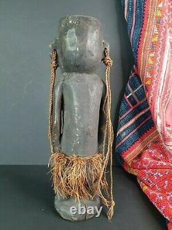 Old Papua New Guinea Sepik River Ancestral Wood Carving. Beautiful collection an