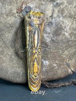 Old Papua New Guinea Sepik River Carved Spone by Jeff Liversidge