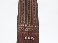 Old Papua New Guinea Sepik River Lime Spatula Tribal Artifact Oceanic PNG