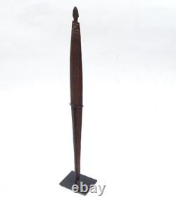 Old Papua New Guinea Sepik River Lime Spatula Tribal Artifact Oceanic PNG