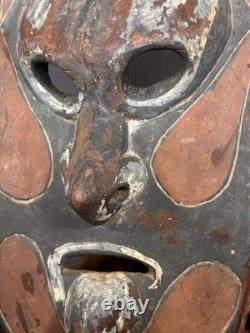 Old Papua New Guinea Sepik River Mask