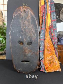 Old Papua New Guinea Sepik River Mask