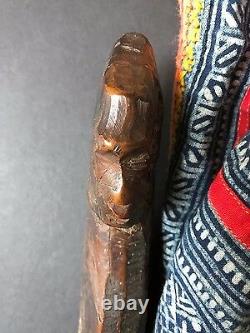 Old Papua New Guinea Sepik River Wooden Hunters Carcass Hook unique collection