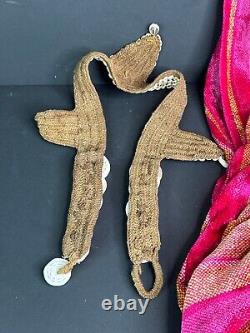 Old Papua New Guinea Trobriand Island Tikoui Boys Dance Belt with Kina Shell Cur