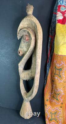 Old Papua New Guinea Western Highlands Hunters Carving
