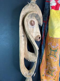 Old Papua New Guinea Western Highlands Hunters Carving