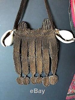 Old Papua New Guinea Woven Breast Plate beautiful collection piece