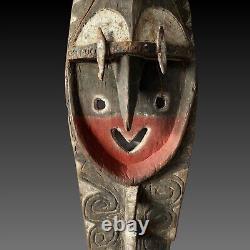 Old Papua New Guinea Yam Mask PNG Mask Wall Hanging Mask Ceremony Mask
