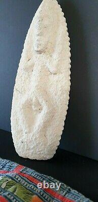 Old Papua New Guinea oval tablet shaped carving Tolai People East New Britain