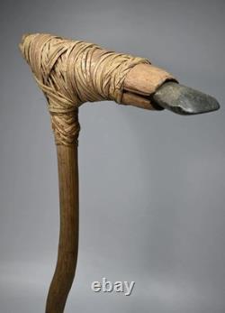 Old Stone Axe or Adze from Papua New Guinea