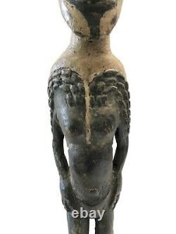 Old Tribal Oceanic Papua-New Guinea Standing Ancestor Figure Sculpture 22 H