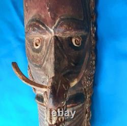 Old Tribal Papua New Guinea Mwai Mask Middle Sepic River