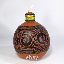 Old Vintage Massim Lime Betel Gourd Trobriand Papua New Guinea PNG Pacific
