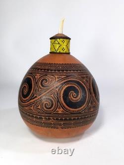 Old Vintage Massim Lime Betel Gourd Trobriand Papua New Guinea PNG Pacific