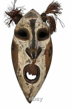 Old Vintage Sepik River Spirit Mask Oceanic Tribal Art PNG Papua New Guinea