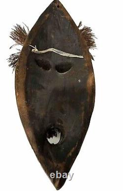 Old Vintage Sepik River Spirit Mask Oceanic Tribal Art PNG Papua New Guinea