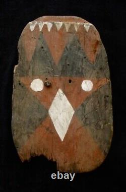 Old War Shield w Arrows Embedded Southern Highlands Papua New Guinea