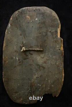 Old War Shield w Arrows Embedded Southern Highlands Papua New Guinea