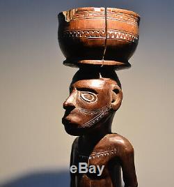 Old sculpture Papua New Guinea authentic tribal art sculpture Oceania Pacific