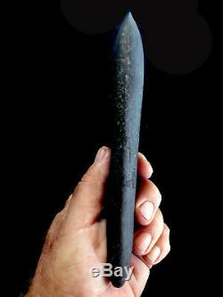 Old stone axe West Papua (New-Guinea) found in remote garden near Lake Sentani