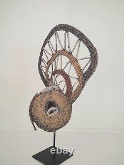 Old yam masker, Latmul Sepik Papua New Guinea