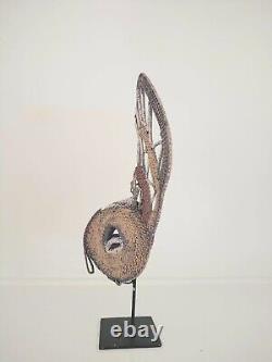 Old yam masker, Latmul Sepik Papua New Guinea
