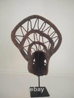 Old yam masker, Latmul Sepik Papua New Guinea