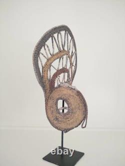 Old yam masker, Latmul Sepik Papua New Guinea