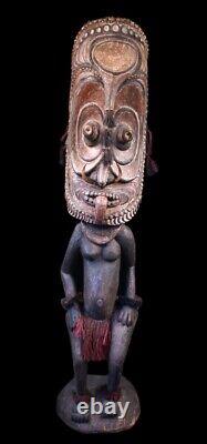 Orator's stool, siège d'orateur, oceanic art, Papua New Guinea, tribal art