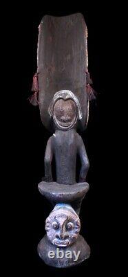 Orator's stool, siège d'orateur, oceanic art, Papua New Guinea, tribal art