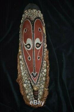 Orig $399 Papua New Guinea Mwai Mask 18 Prov 1900s