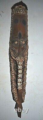 Orig $399-papua New Guinea Mwai Mask 1900s 20 Prov