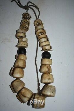Orig $449 Papua New Guinea Huge Conus Shell Necklace 14in Prov