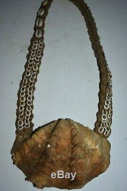 Orig $449 Papua New Guinea Huge Shell Necklace 14in Prov