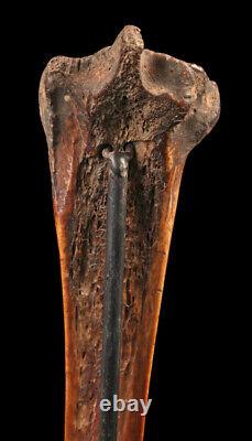 Os sculpté, carved tool, oceanic art, primitive art, Papua New guinea