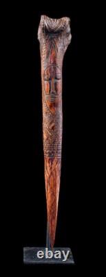 Os sculpté, oceanic art, Papua New guinea, tribal art, sculpture Oceania, 38 cm