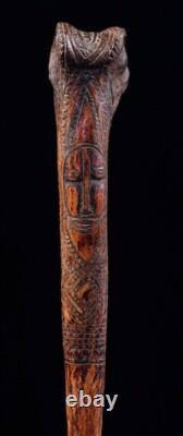 Os sculpté, oceanic art, Papua New guinea, tribal art, sculpture Oceania, 38 cm