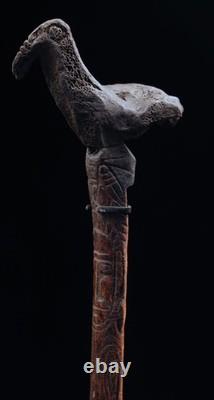 Os sculpté, oceanic art, tribal art, Oceania, Papua New Guinea, 36,5 cm