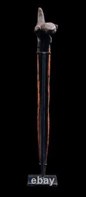 Os sculpté, oceanic art, tribal art, Oceania, Papua New Guinea, 36,5 cm