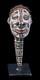 Os sculpté, overmodeled bone, oceanic art, Papua New guinea, tribal art, 21 cm