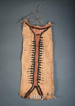 PAINTED TAPA CLOAK, Eastern Highlands, Papua New Guinea