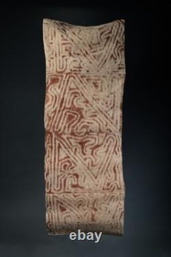 PAINTED TAPA CLOTH, Collingwood Bay, Oro Province, Papua New Guinea