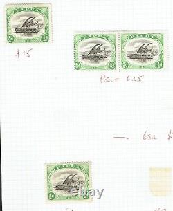 PAPUA 1907-10 Balance of specialised collection of 43160