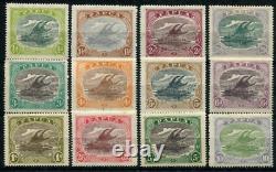 PAPUA 1916-31 TO 10/-SG93/105 (EX 1d) MINT