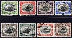 PAPUA (BRITISH NEW GUINEA)-1901-1905 Set to 2/6. A fine used set Sg 1-8