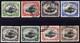 PAPUA (BRITISH NEW GUINEA)-1901-1905 Set to 2/6. A fine used set Sg 1-8