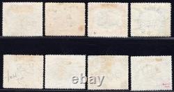 PAPUA (BRITISH NEW GUINEA)-1901-1905 Set to 2/6. A fine used set Sg 1-8
