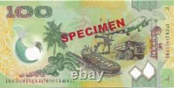 PAPUA NEW GUINEA 100 Kina Specimen P33s 2005 UNC