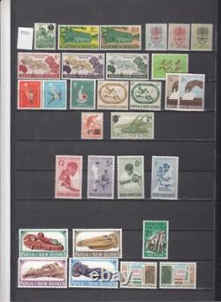 PAPUA NEW GUINEA 1957-1993 strong MNH collection