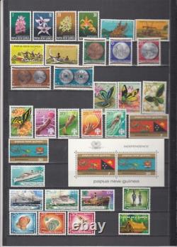 PAPUA NEW GUINEA 1957-1993 strong MNH collection